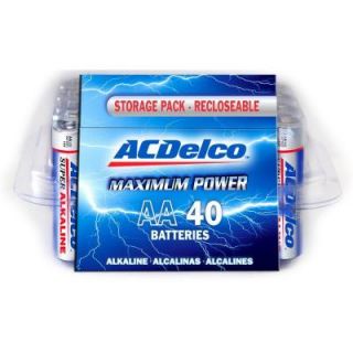 ACDelco Super Alkaline AA Battery (40 Pack) AC232