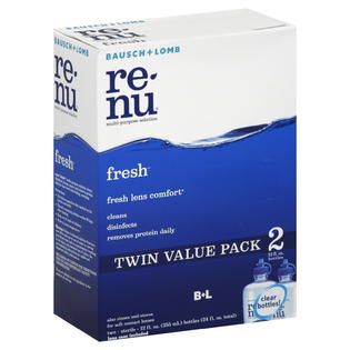 Re Nu Fresh Multi Purpose Solution, Twin Value Pack, 2   12 fl oz (355
