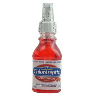 Chloraseptic Sore Thorat Spray Liquid Cherry 6 Fluid Ounce   Health