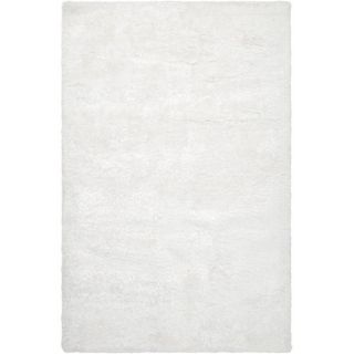Surya Grizzly White Solid Area Rug