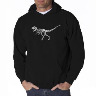 Mens T Rex Skeleton Hooded Sweatshirt   16788577  