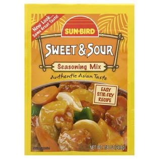 Sun Bird Seasoning Mix, Sweet & Sour, 7.875 oz (24.8 g)   Food