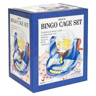 Cardinal Ind Toys Deluxe Bingo Cage, For Ages 6 and Up, 1 set   Toys