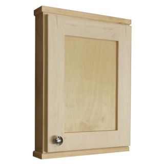 WG Wood Products Shaker Series 15.25 x 19.5 Wall Mounted Cabinet