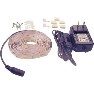Canarm LED Undercabinet Tape Light Kit — 3 Meters (9.843ft.), 610 Lumens, 24 Watts, Model# LED5050TW3M  Cabinet   Accent Lighting