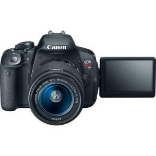 Canon Black EOS Rebel T5i Digital SLR with 18 Megapixels and 18 55mm Lens Included