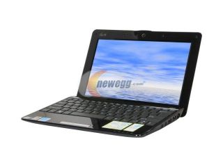 ASUS Eee PC Seashell 1005HA EU1X BK Crystal Black Intel Atom N270(1.60 GHz) 10.1" WSVGA 1GB Memory 160GB HDD Netbook