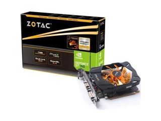ZOTAC NVIDIA GeForce GT 740 1GB GDDR5 VGA/DVI/HDMI PCI Express Video Card