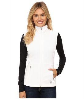 Spyder Melody Full Zip Mid Weight Core Sweater Vest White White