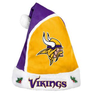Forever Collectibles NFL 2015 Minnesota Vikings Santa Hat   Fitness