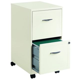 White 2 drawer Mobile File Cabinet   15555888   Shopping