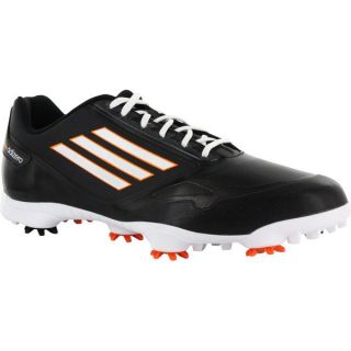 Adidas AdiZero One Mens Black/ White/ Zest Golf Shoes   16034693