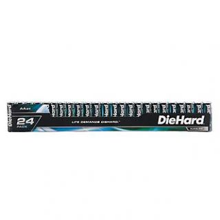 DieHard 24 pack AA size Alkaline battery   Tools   Electricians Tools