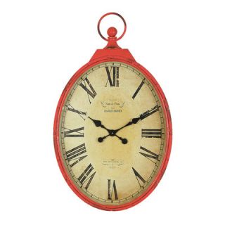 Creative Co Op Casual Country Oversized Pocket Watch Wall Clock