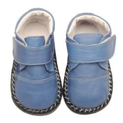 Papush Blue Infant Walking Shoes Discounts