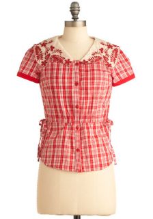 Lawn Games Top  Mod Retro Vintage Short Sleeve Shirts