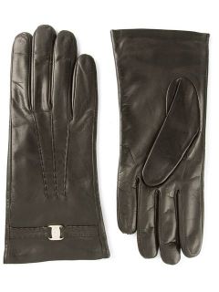 Salvatore Ferragamo Leather Gloves   Vitkac