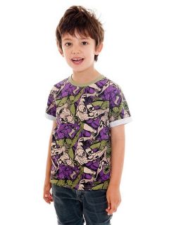 Fabric Flavours Boys Spider Man Camo T Shirt White