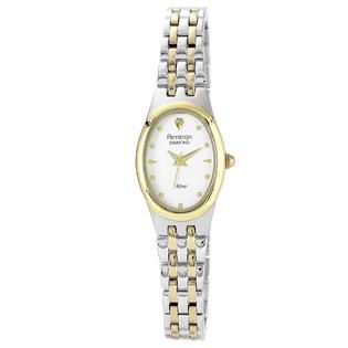 Armitron Armitron Ladies Diamond Accented Two tone Bracelet Watch