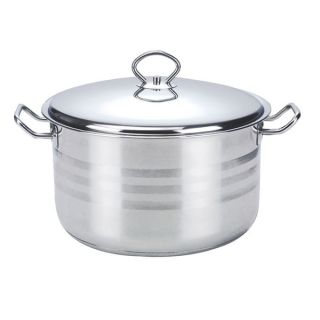 Prestige 18/10 Stainless Steel 26 qt. Dutch Oven with Lid