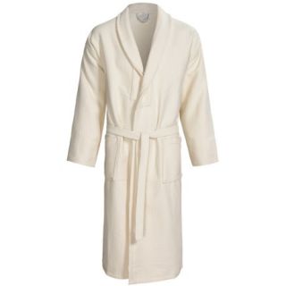 The Turkish Towel Company Waffle Terry Robe (For Men and Women) 8140H 39