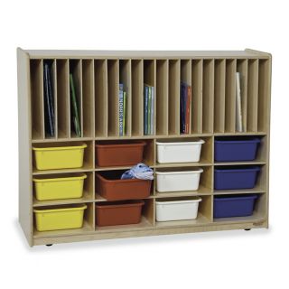 Early Childhood Tip Me Not Portfolio Center 12 Compartment Cubby by