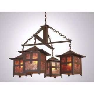 Steel Partners Hillcrest 4 Light Chandelier