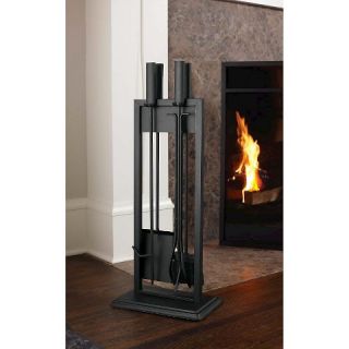 Threshold™ Fireplace Toolset   Matte Black Finish
