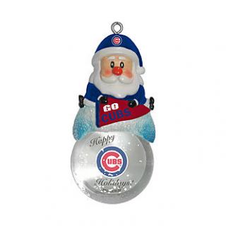 Topperscot MLB Santa Snow Globe Chicago Cubs Ornament   Fitness