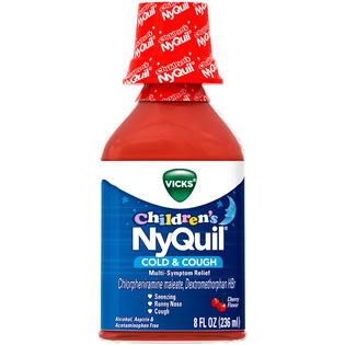 Vicks Vicks Childrens NyQuil Cold & Cough Multi Symptom Relief Cherry