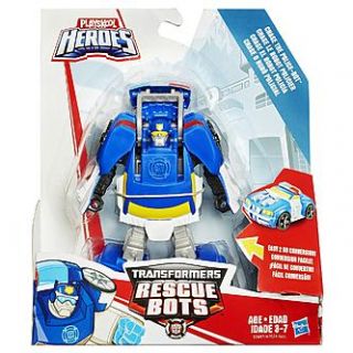 Transformers Rescue Bots Chase the Police Bot Figure   Toys & Games