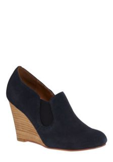 Made in the Suede Wedge  Mod Retro Vintage Heels