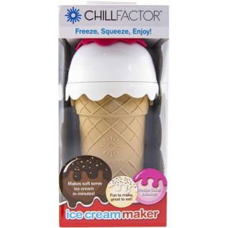 Chill Factor Ice Cream Maker, Vanilla Pink