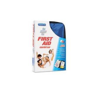 PhysiciansCare Soft Sided First Aid Kit For 25 Person, 195 Pieces, Burn/Antibiotic Creams, Cold Pack, Bandages, Alcoho