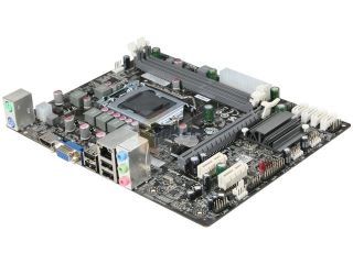 ECS H61H2 M2(1.0) LGA 1155 Intel H61 HDMI Micro ATX Intel Motherboard