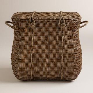 Natural Rattan Lucca Basket with Lid