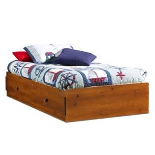 South Shore  Sand Castle Twin Mates Bed   Sunny Pine