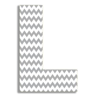 Stupell Industries Oversized Chevron Letter Hanging Initial
