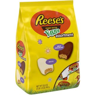Reese's Easter Peanut Butter Eggs Assortment Candy, 33.6 oz