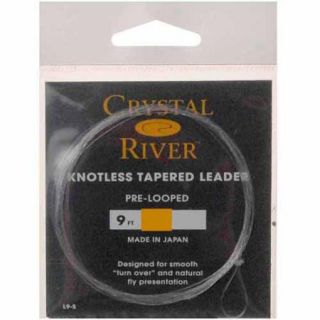 Crystal River Knotless Tapered Leader, 9'