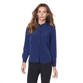 G by Giuliana Blouse with Removable Ultra Luxe Collar   7950319