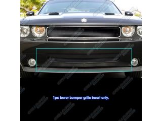 2009 2010 Dodge Challenger Bumper Black Billet Grille Grill Insert   #D66608H