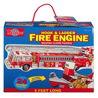 Shure Fire Engine Jumbo Floor Puzzle   16580877  
