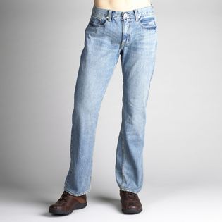 Roebuck & Co. Mens Slim Medium Stonewash Jeans   Clothing, Shoes