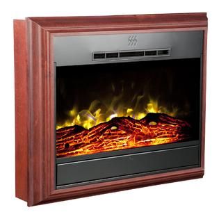 Heat Surge  Portrait Wall Mounted Electric Fireplace   Cherry