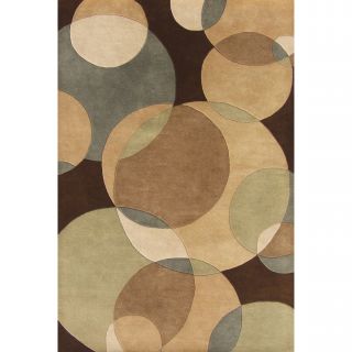 The Conestoga Trading Co. Maupin Hand Tufted Brown Area Rug