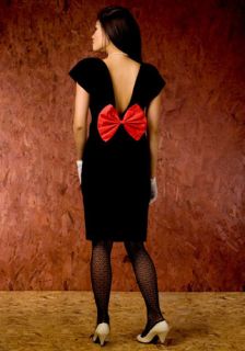 Black Velvet Dress  Mod Retro Vintage Vintage Clothes
