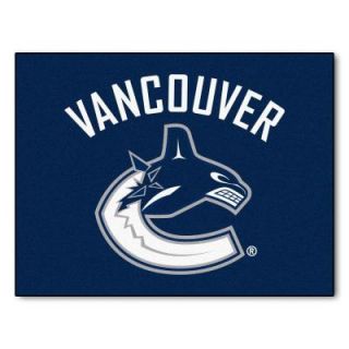 FANMATS Vancouver Canucks 2 ft. 10 in. x 3 ft. 9 in. All Star Rug 10449