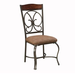 Signature Design by Ashley Glambrey Brown Upholstered Side Chair (Set