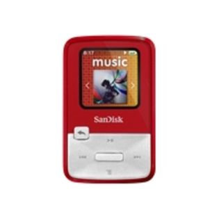 SanDisk  SANSA Clip Zip  Player, 4GB Red